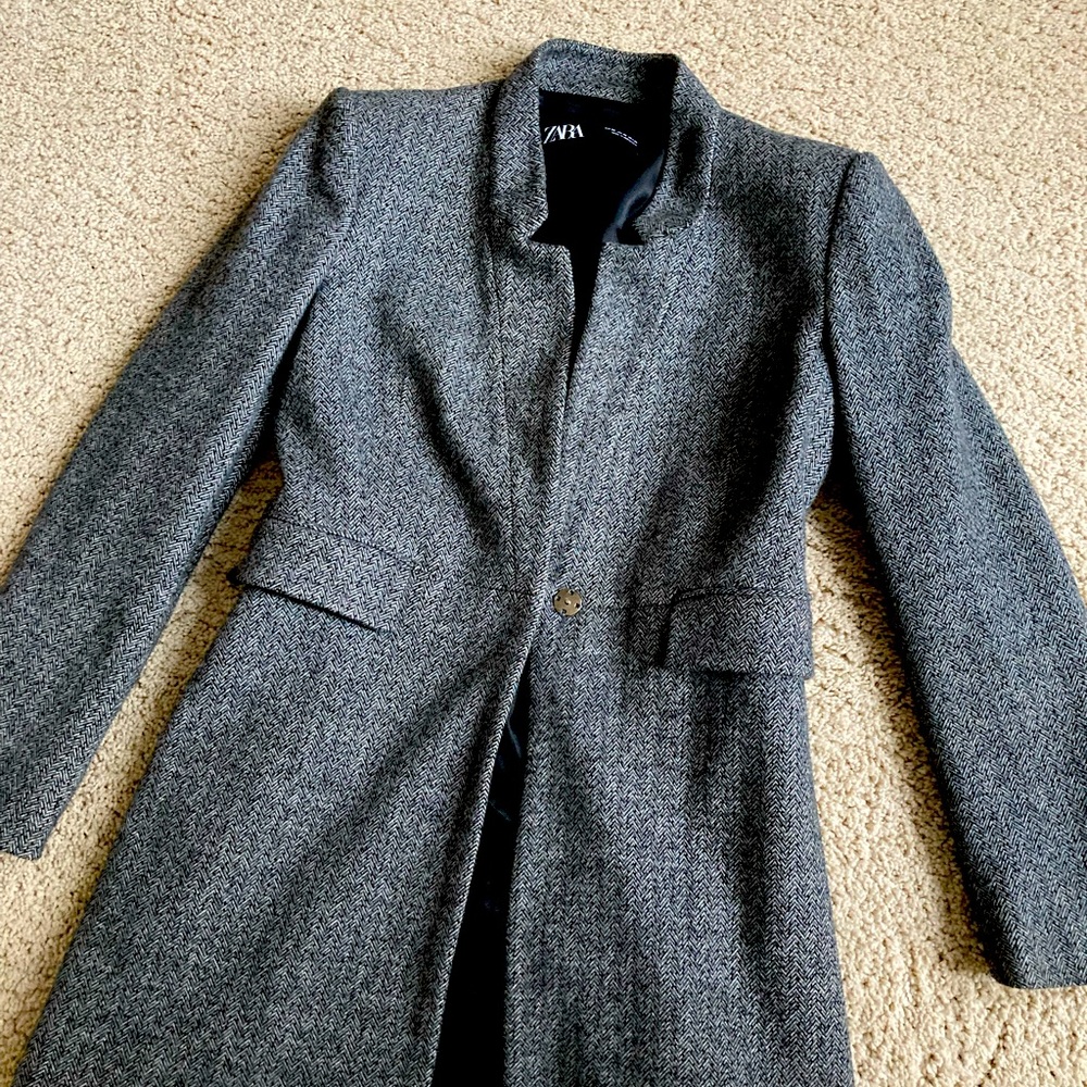 Trendy Long Blazer Jacket